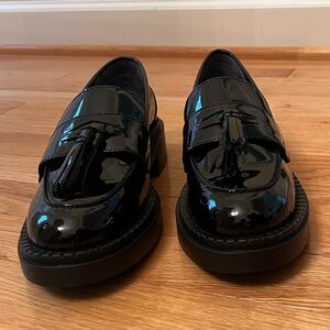 Seychelles Black Patent Leather Platform | Final Call | Size 8.5
